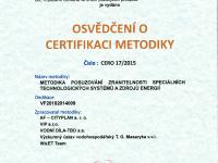 Certifikát - M5